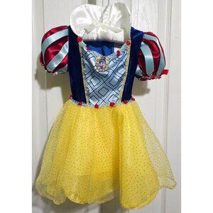 Disney Baby Snow White Costume 12-18 M Halloween Princess Girls Dress Disguise